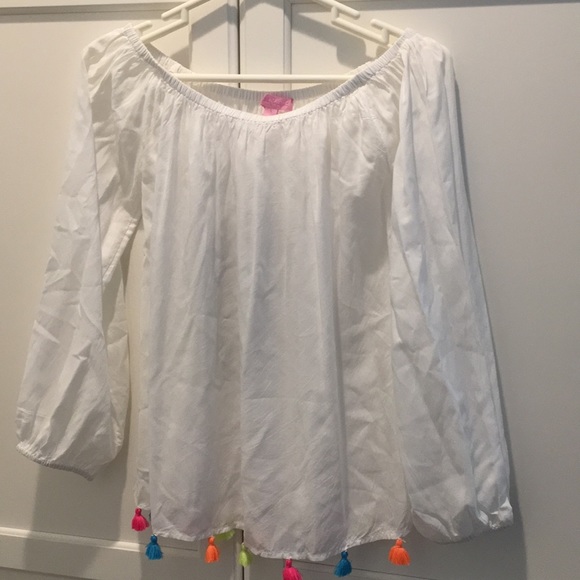 Lilly Pulitzer Off the Shoulder - Picture 1 of 3